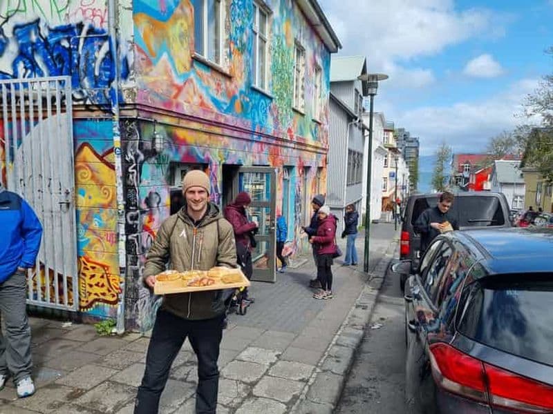 Reykjavik : visite guidée à pied sur le thème de la cuisine de rue