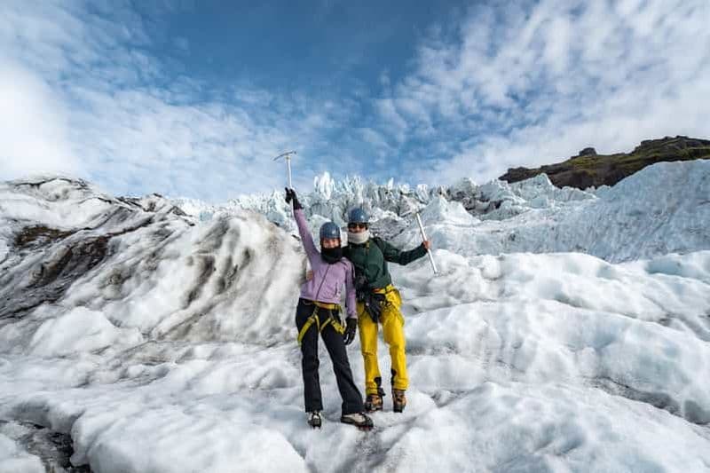 Skaftafell : Randonnée glaciaire en petit groupe sur le Vatnajökull (Facile)