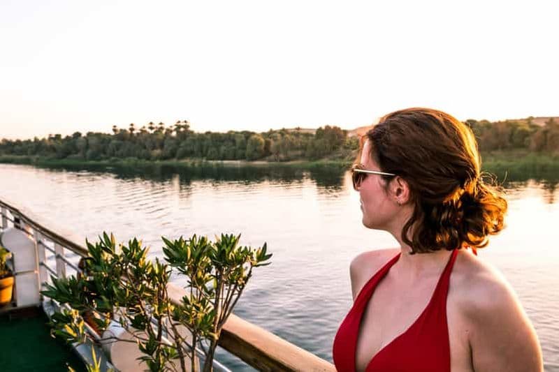 Billet Au départ de Louxor : croisière de 3 nuits sur le Nil jusqu'à Assouan et montgolfière