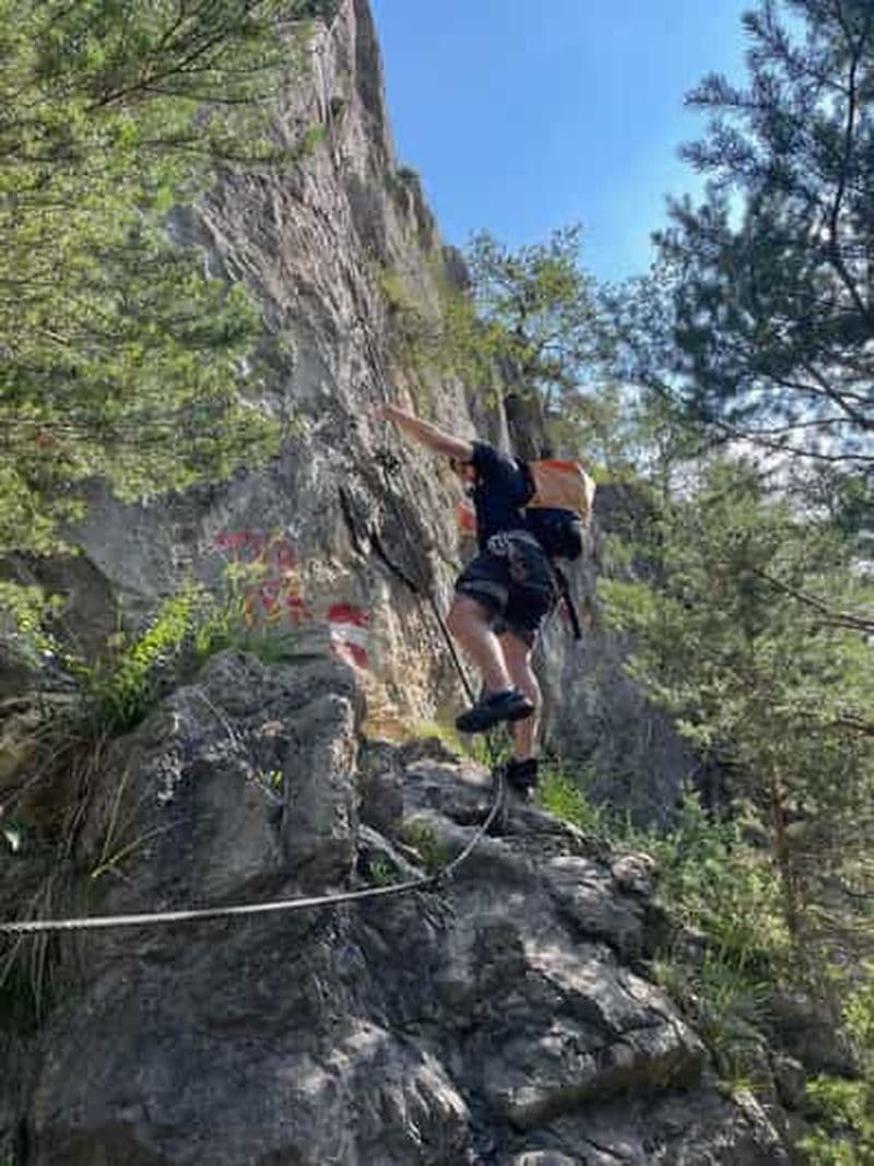 Ötztal : randonnée guidée sur via ferrata avec vue spectaculaire sur les Alpes
