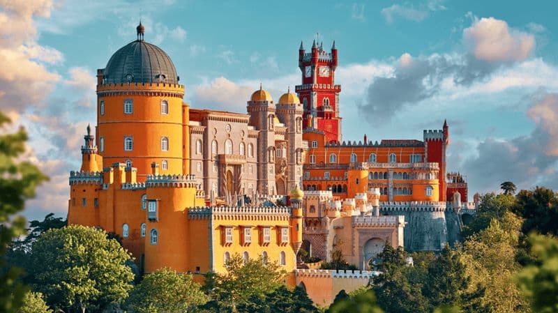 Au départ de Lisbonne : Sintra, Pena, Regaleira, Cabo da Roca et Cascais