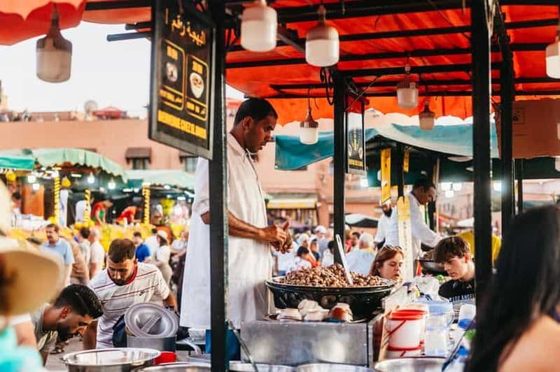 Billet Marrakech : Visite à pied et dîner de la cuisine marocaine authentique
