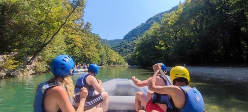 Rafting sur la rivière Voidomatis à Zagori