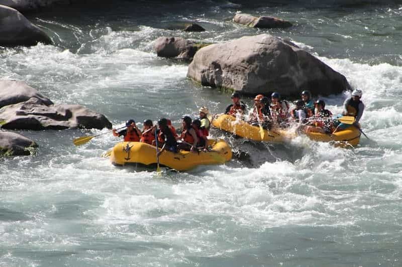Lima : Journée entière à Lunuhuaná + Cerro Azul + Rafting