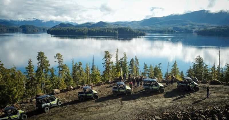 Au départ de Ketchikan : Circuit en UTV hors piste du lac Mahoney avec déjeuner
