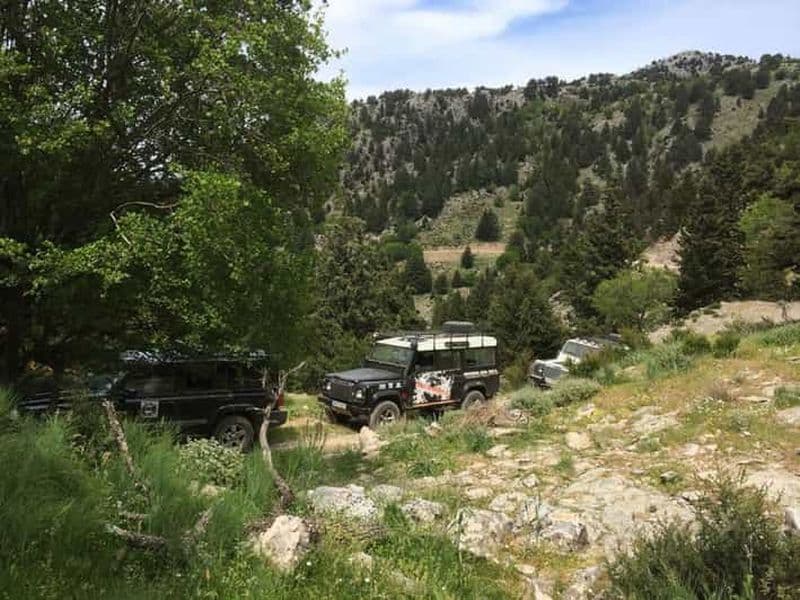 Au départ de La Canée : Safari en Land Rover dans les Montagnes Blanches