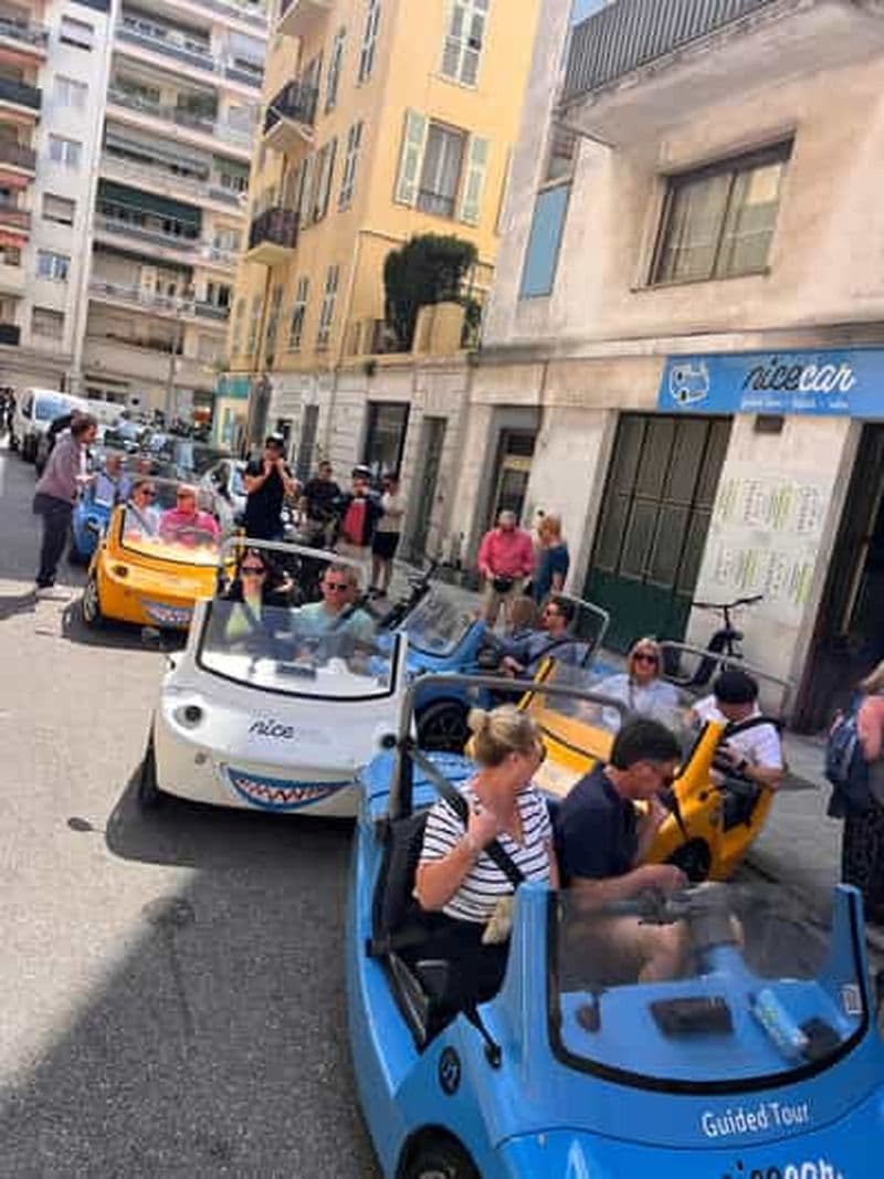 Billet Depuis Nice : conduisez et suivez le guide - visite panoramique en 3 roues