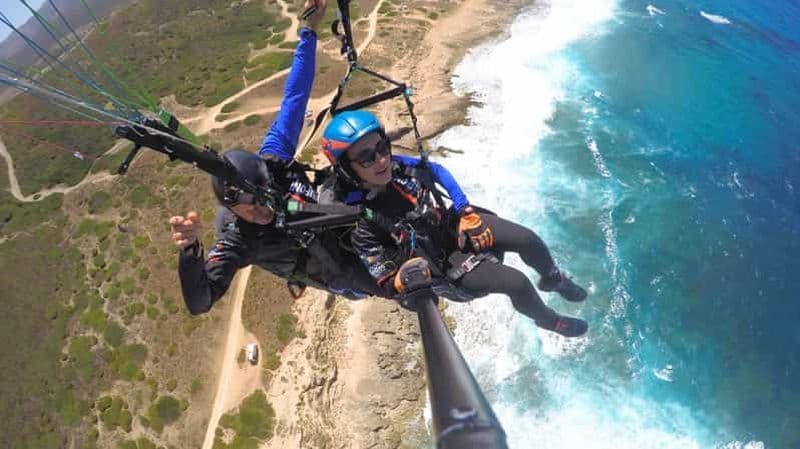 Castelsardo : vol en parapente biplace à Littigheddu