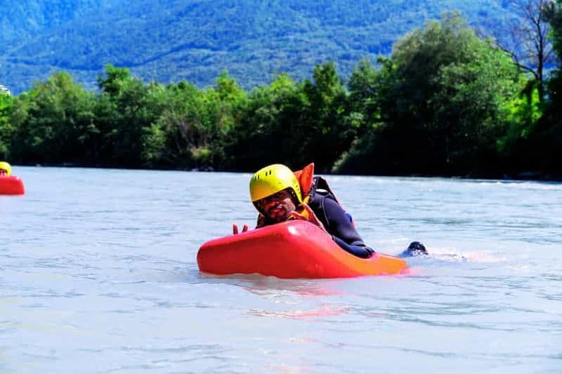 L'hydrospeed s'amuse avec Indomita