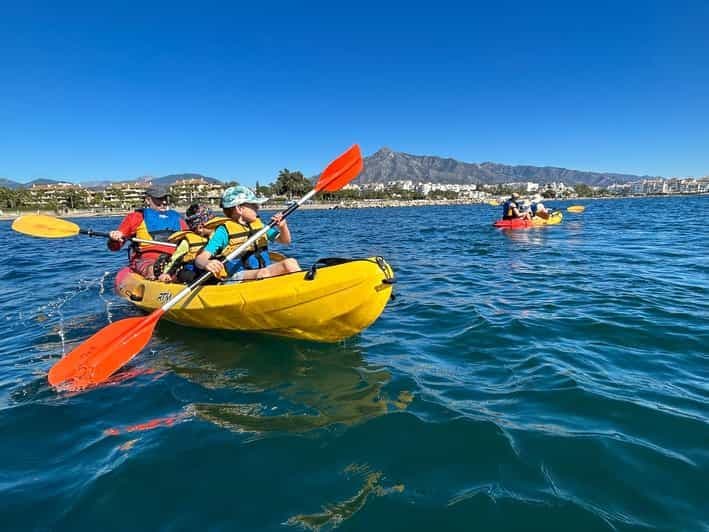Marbella : visite guidée en kayak à Puerto Banús