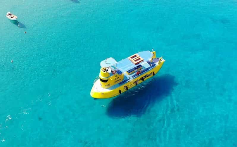Lindos : croisière sous-marine avec arrêt baignade dans la baie de Navarone