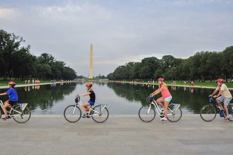 Washington DC : Circuit à vélo des monuments et mémoriaux