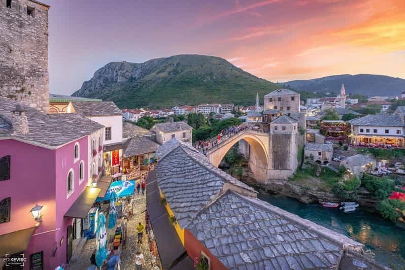 Mostar : visite guidée l'après-midi et dégustation de vins