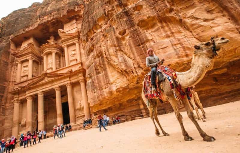 Billet Visite privative d'une journée à Petra et Wadi Rum avec prise en charge à l'hôtel