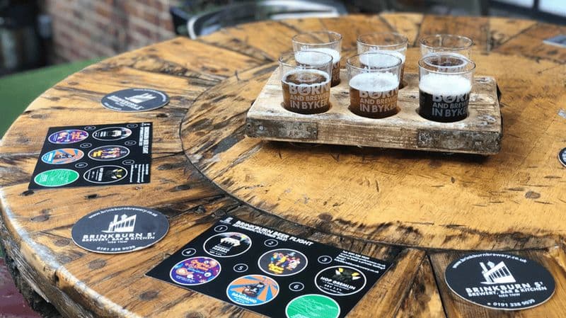 Brinkburn St. Brewery : visite de la brasserie et dégustation de bières