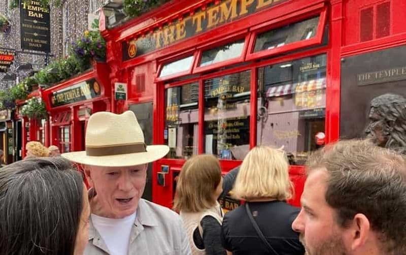 Dublin : visite guidée à pied en petit groupe, incluant Temple Bar