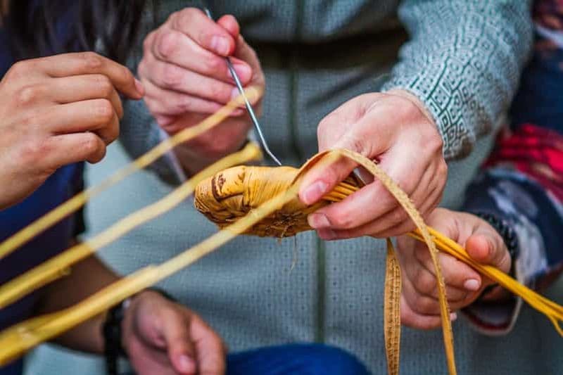Destinations Baraka : Tissage de paniers à Umm Qais
