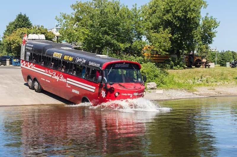 Ottawa : Visite guidée bilingue de la ville en autobus amphibie
