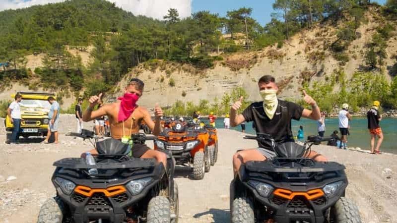 Alanya : safari en quad 4X4 dans la montagne
