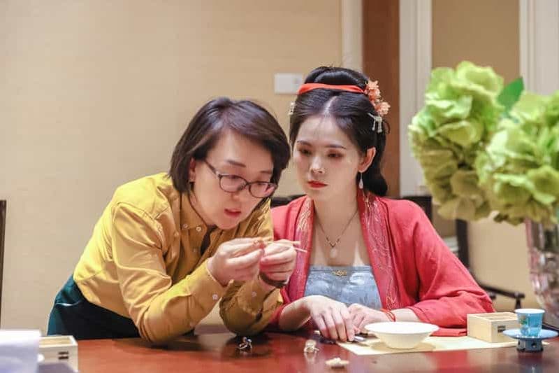 Shanghai:Fabrication de bijoux en bambou tissé (broches/bagues/anneaux)