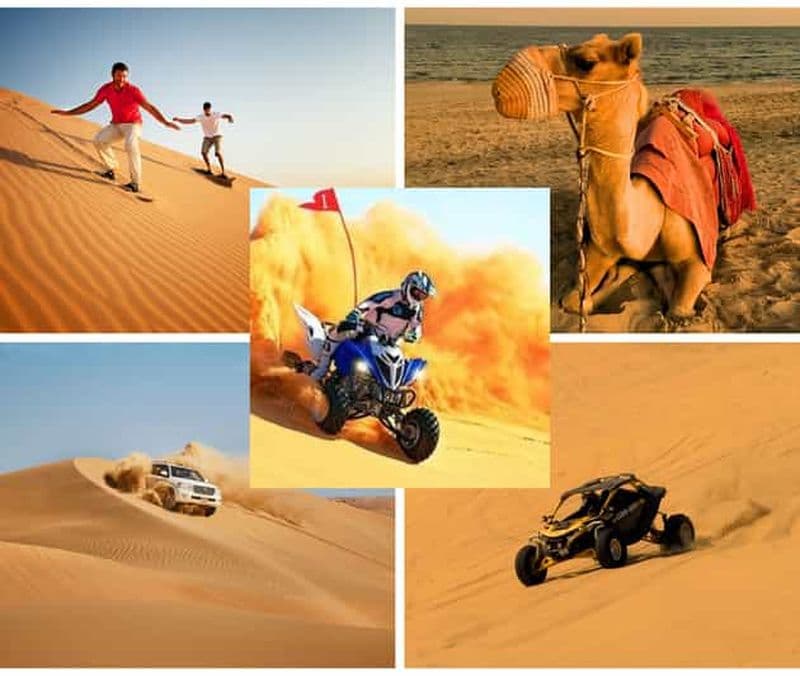 Randonnée en quad et safari privé en 4x4 dans le désert de Doha