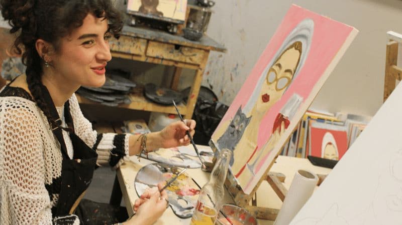 Istanbul : Atelier de peinture avec thé et délices turcs