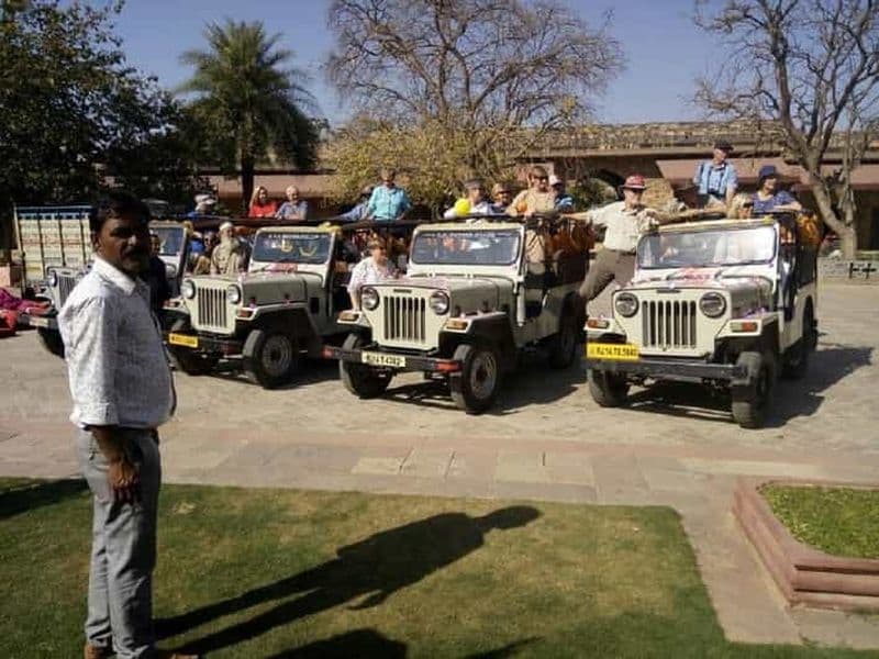 Jaipur : Fort d'Amber, Fort de Nahargarh, Fort de Jaigarh, Safari en Jeep