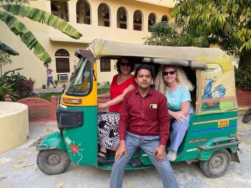 Jaipur : excursion d'une demi-journée ou d'une journée complète en tuk-tuk avec le marché aux fleurs