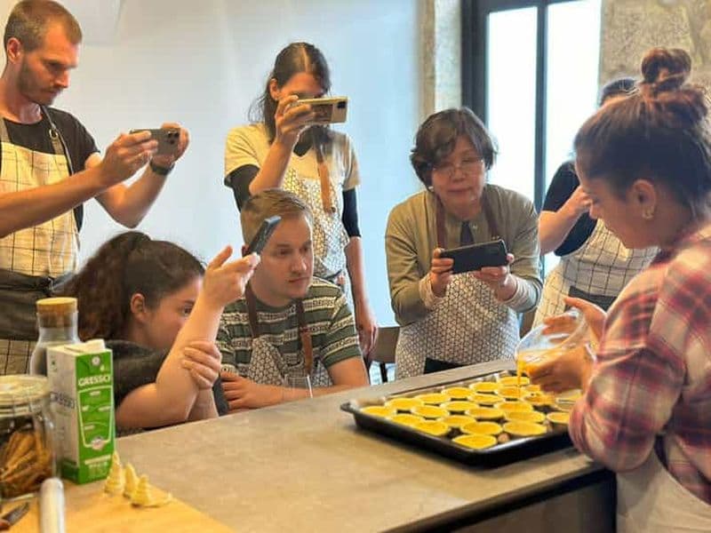 Billet Porto : cours de cuisine « Pastel de Nata » à partir de zéro