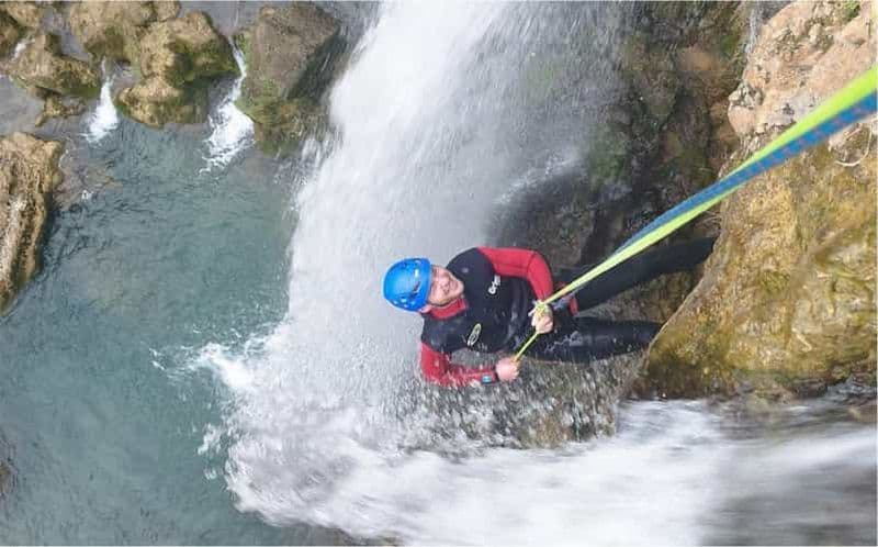 Alicante : Canyoning aquatique dans le ravin de Gorgo de la Escalera