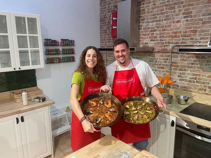 Cours de cuisine de paella avec sangria à Bilbao