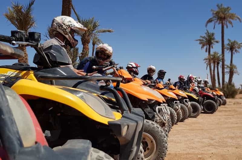 Billet Excursion en quad dans le désert et la palmeraie de Marrakech