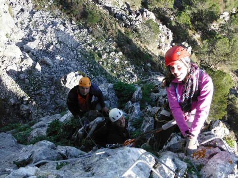 Découvrez la spéléologie et la Via ferrata/alpinisme à Málaga