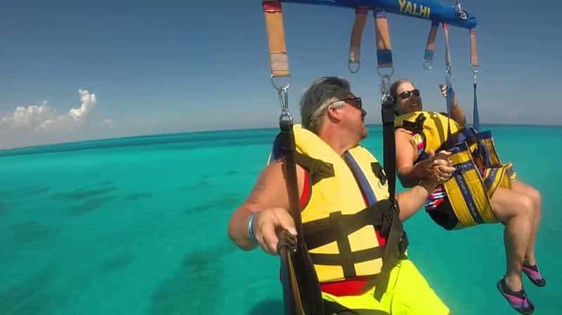 Cancún : Aventure en parapente avec prise en charge et retour à l'hôtel