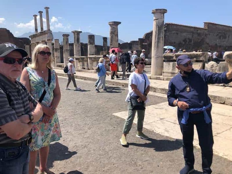 Billet Sorrente : Coupe-file Pompéi Express en train