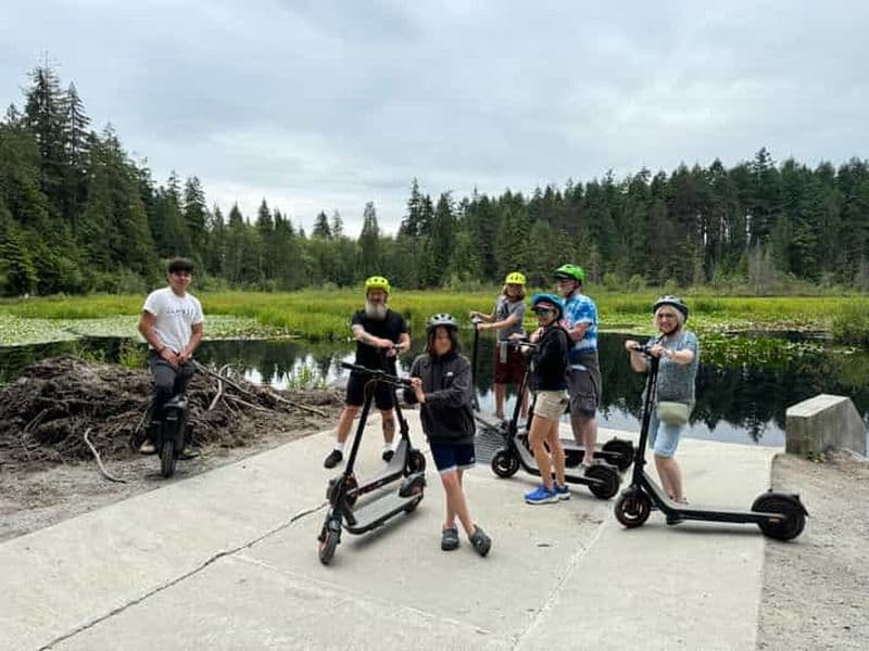 Visite en boucle de Stanley Park EUC & E-scooters