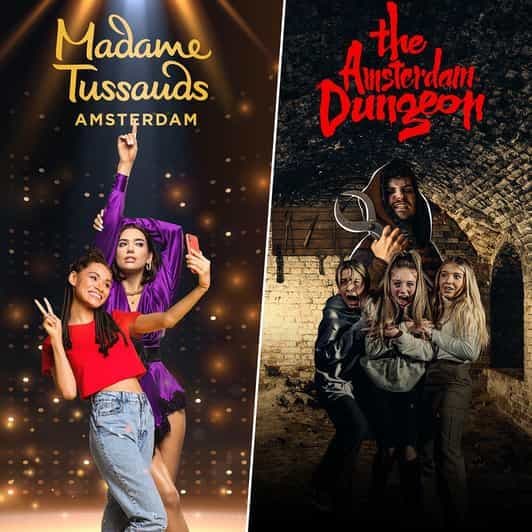 Amsterdam : Madame Tussauds & Amsterdam Dungeon billet combiné
