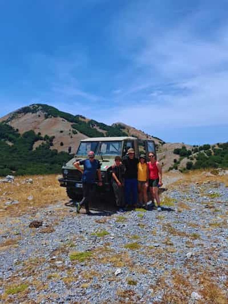 Calabre : la vallée entre les deux fleuves et la ville de Laos, en 4x4