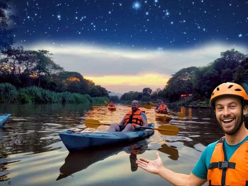 Billet Chiang Mai : Kayak de nuit sur la rivière Ping jusqu'au centre ville