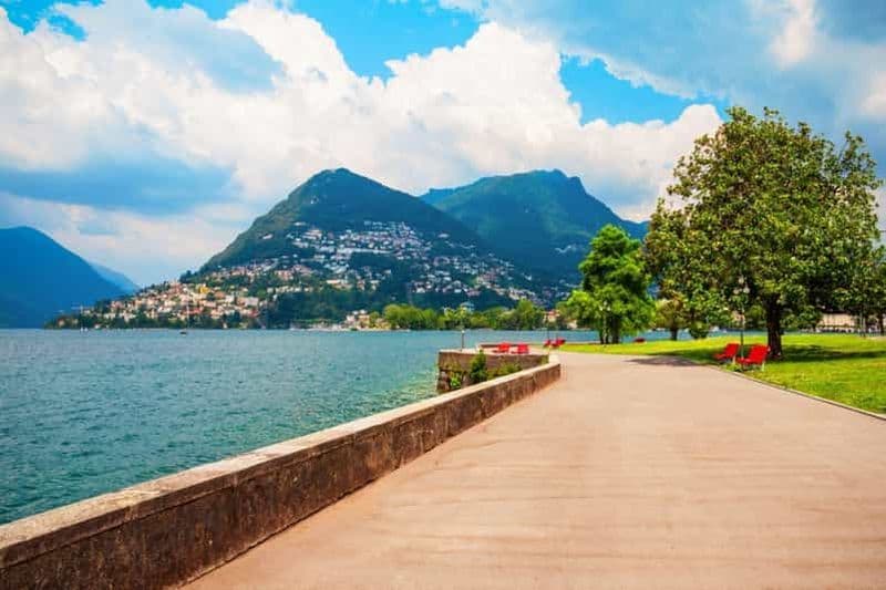 Billet Milan:Excursion d'une journée au lac de Côme, Lugano et Bellagio avec croisière en bateau