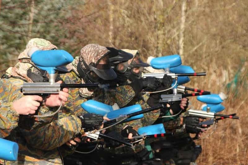 Paintball à Aberfeldy