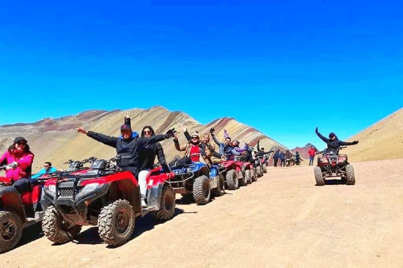 Billet Depuis Cusco : Montagne Arc-en-ciel en quad + repas