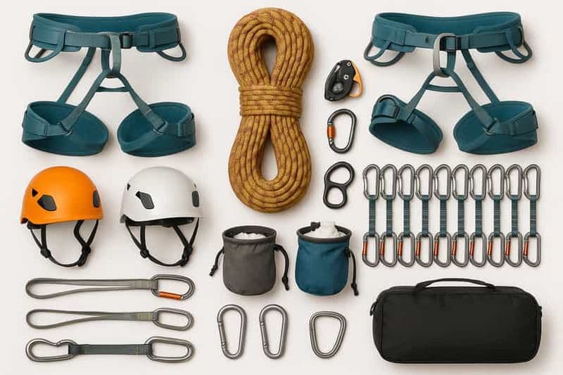 Omiš : équipement d'escalade gratuit, location à la journée
