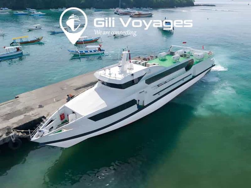 Depuis Bali : Transfert simple en bateau rapide vers Gili Trawangan
