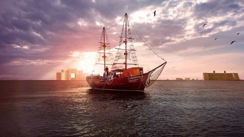 Billet Cancun: Columbus le dîner-croisière romantique