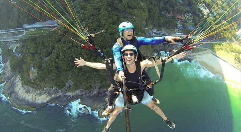 RIO DE JANEIRO : VOL EN PARAPENTE À SÃO CONRADO