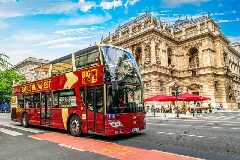 Budapest : Visite guidée avec le Big Bus Hop-On Hop-Off et croisière sur le Danube