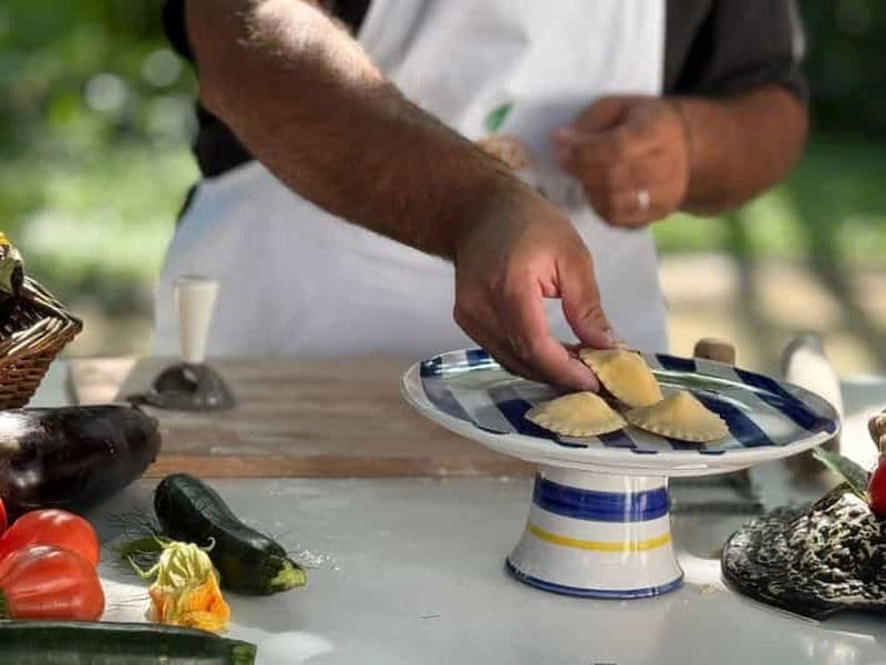 Billet Sorrento : Cours de cuisine italienne authentique dans un verger d'agrumes