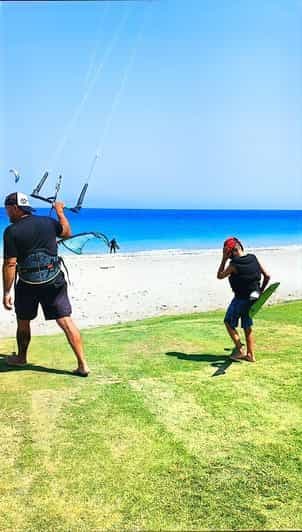Rhodes : cours particulier de kitesurf pour débutants