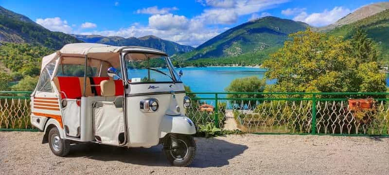 Scanno : visite en tuk-tuk des principales attractions de Scanno et de ses environs.